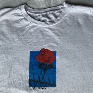 Vans white tee